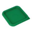Picture of Cambro Camsquare Food Storage Container Lid Green (6 Pack)