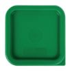 Picture of Cambro Camsquare Food Storage Container Lid Green (6 Pack)
