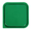 Picture of Cambro Camsquare Food Storage Container Lid Green (6 Pack)