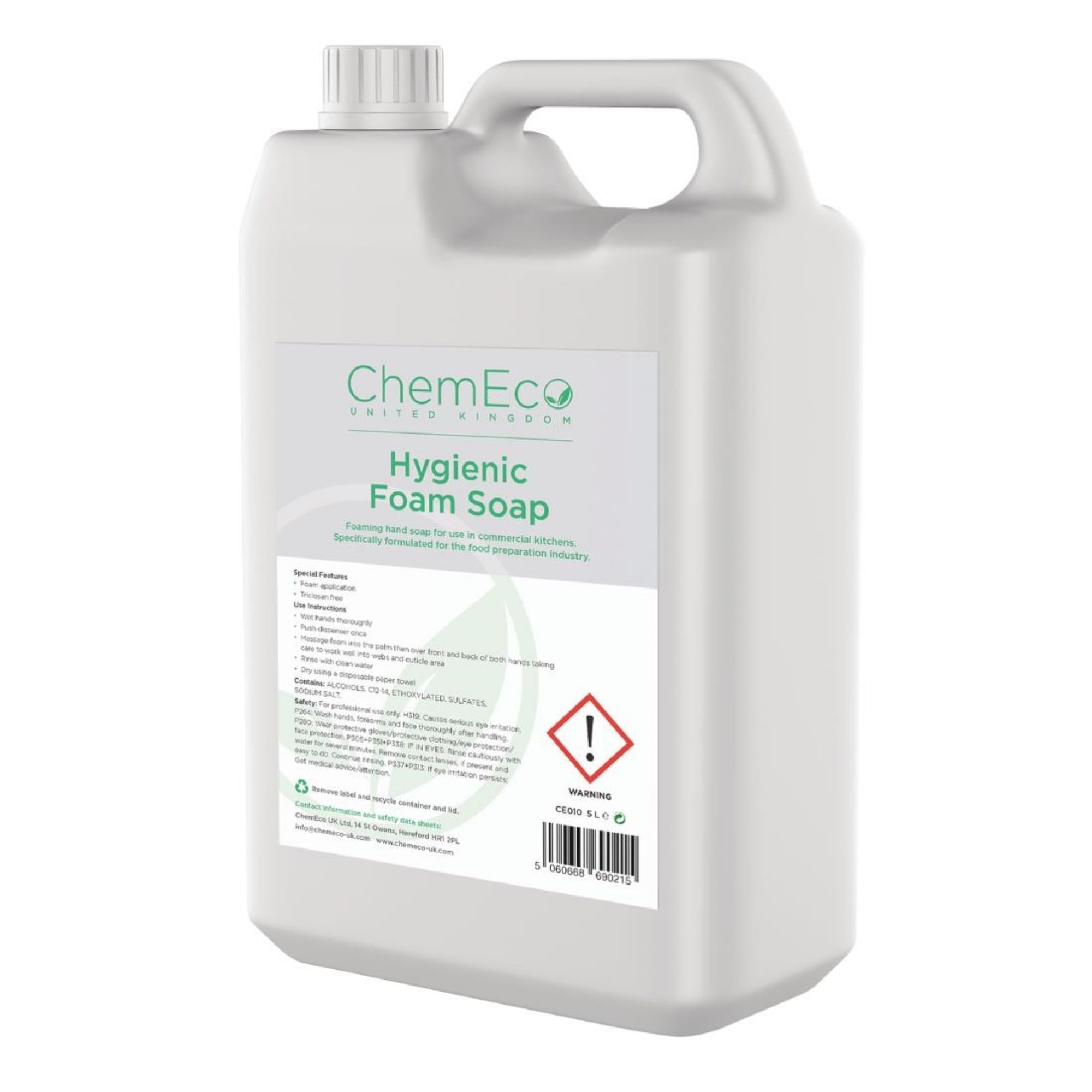 Picture of ChemEco Hygienic Foam Soap 5Ltr