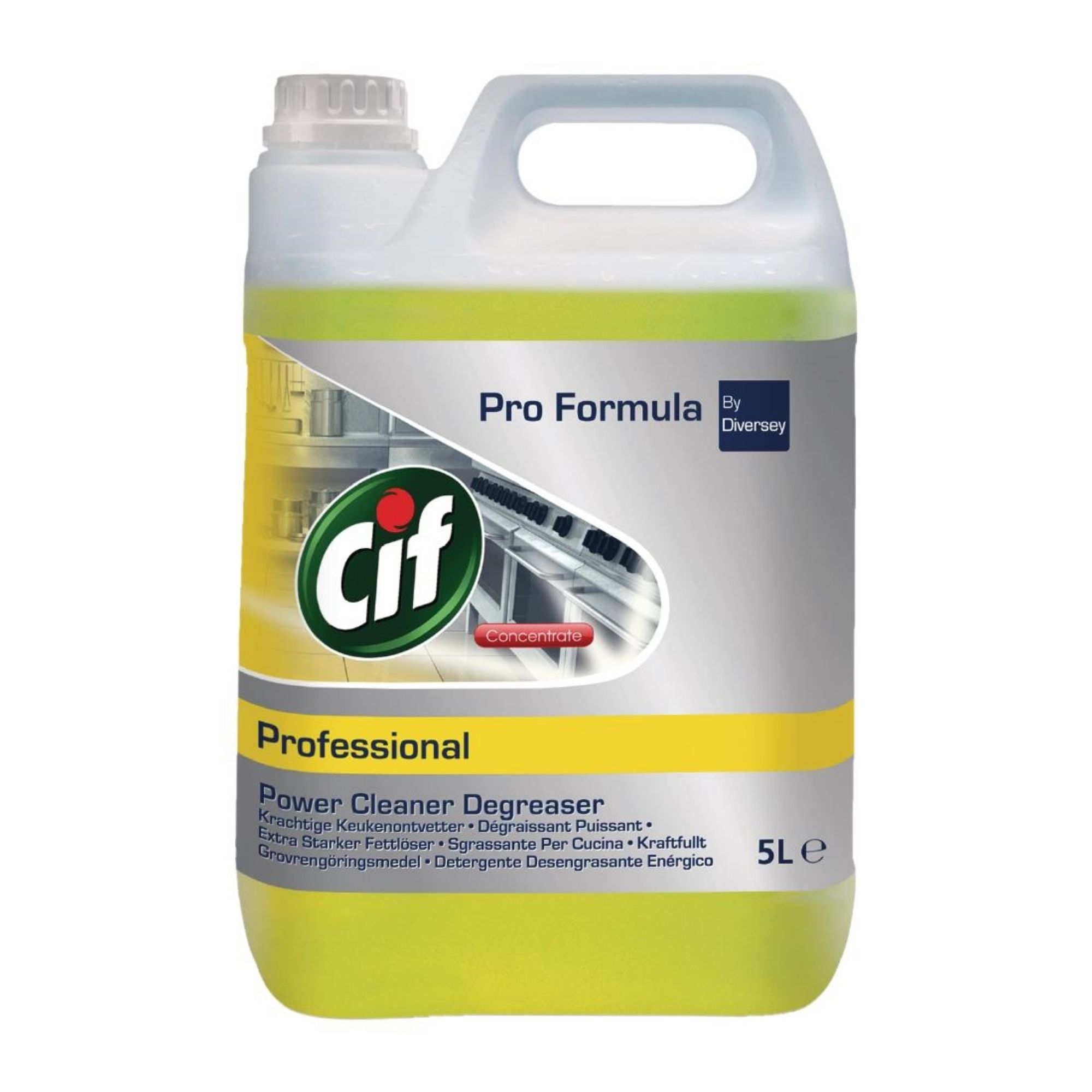 Picture of Cif Pro Formula Power Kitchen Degreaser Concentrate 5Ltr