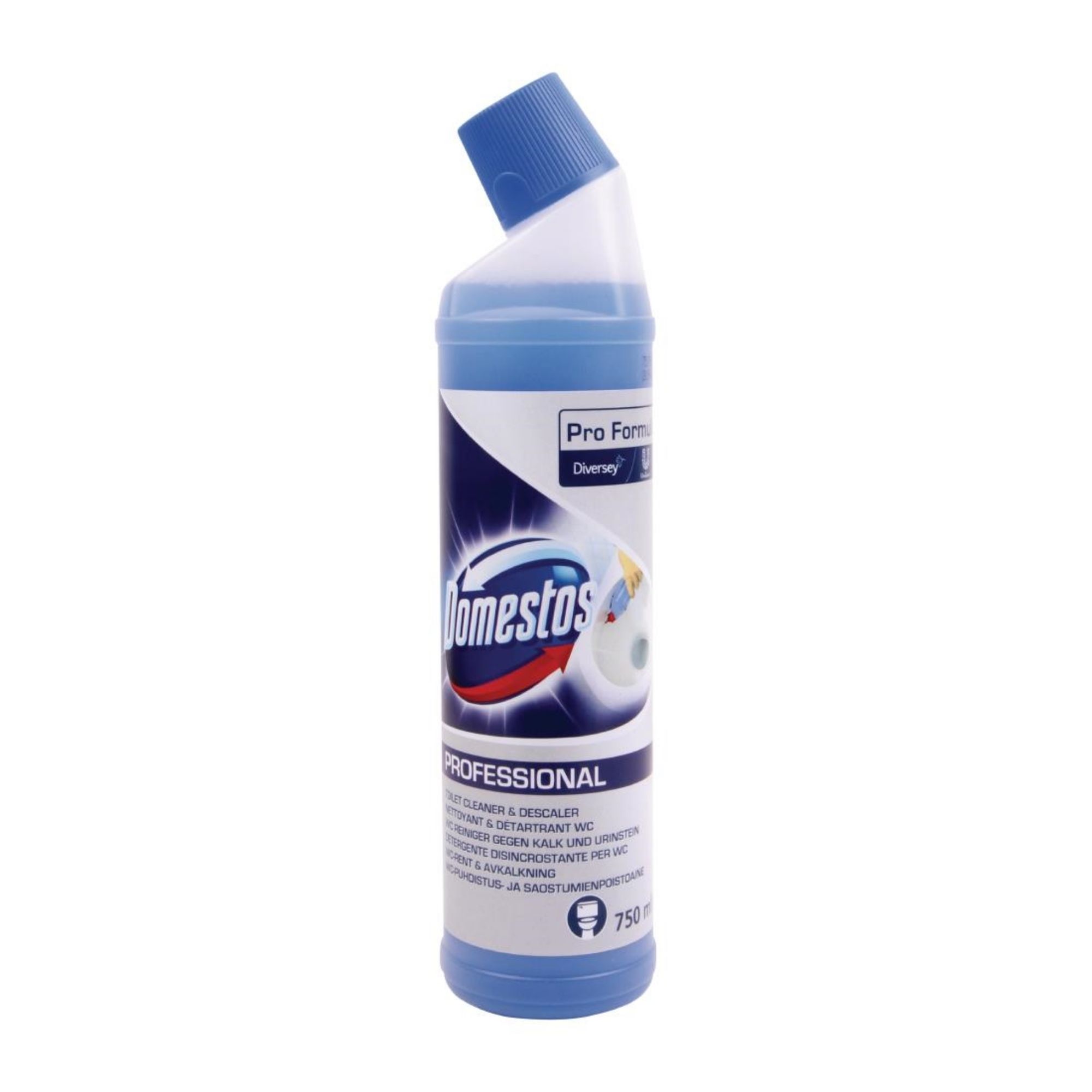 Picture of Domestos Pro Formula Toilet Cleaner and Descaler Ready To Use 750ml