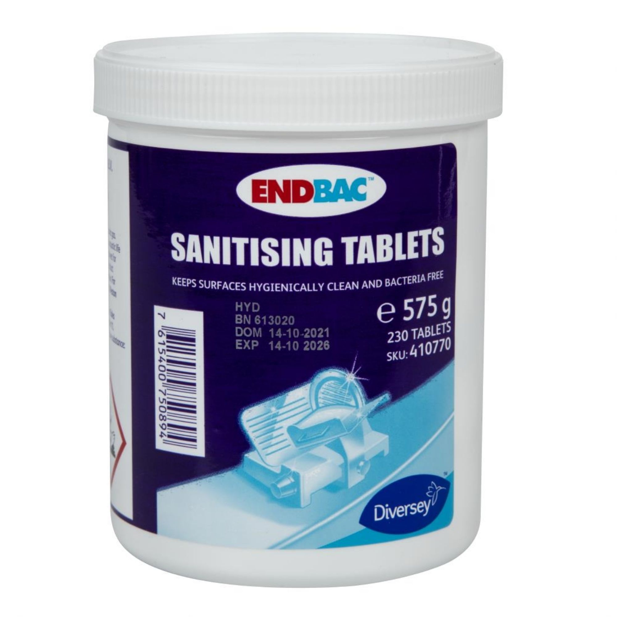 Picture of Endbac Sanitising Tablets (230 Pack)