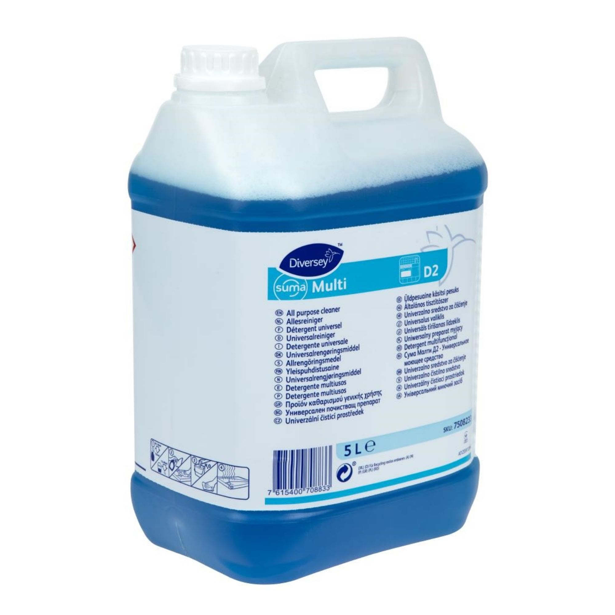 Picture of Suma D2 All-Purpose Cleaner Concentrate 5Ltr