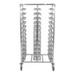 Picture of Matfer Bourgeat 24 Tray Cafeteria Trolley Grey