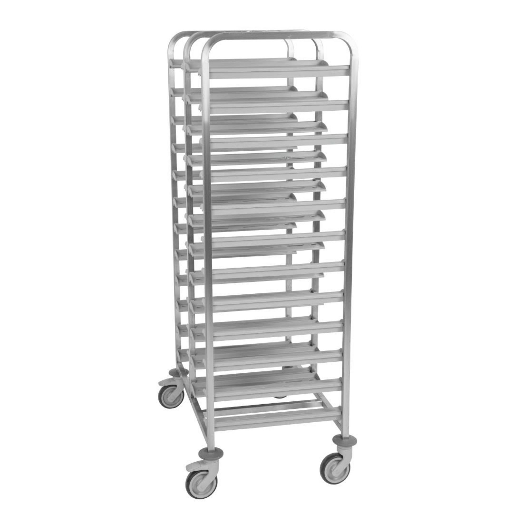 Picture of Matfer Bourgeat 24 Tray Cafeteria Trolley Grey