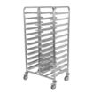 Picture of Matfer Bourgeat 24 Tray Cafeteria Trolley Grey