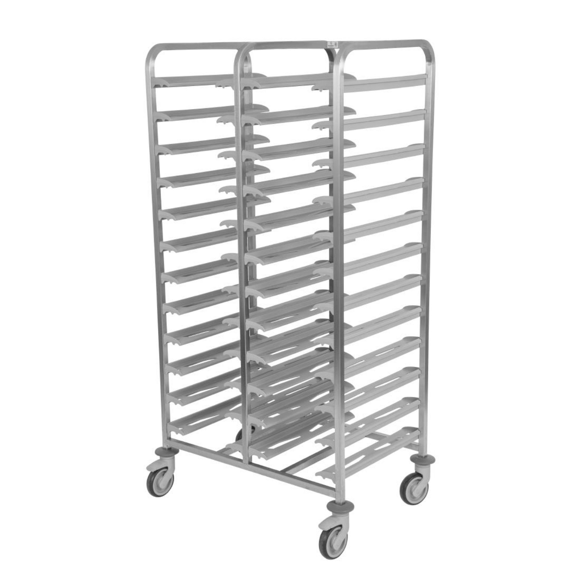 Picture of Matfer Bourgeat 24 Tray Cafeteria Trolley Grey