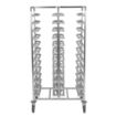 Picture of Matfer Bourgeat 24 Tray Cafeteria Trolley Grey