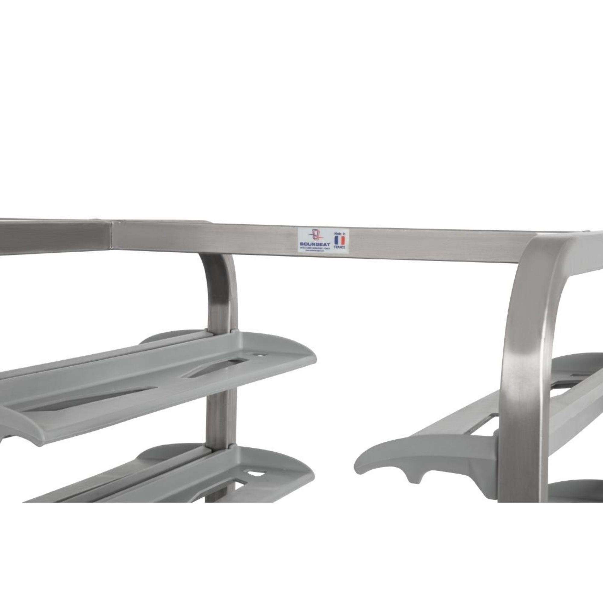 Picture of Matfer Bourgeat 24 Tray Cafeteria Trolley Grey