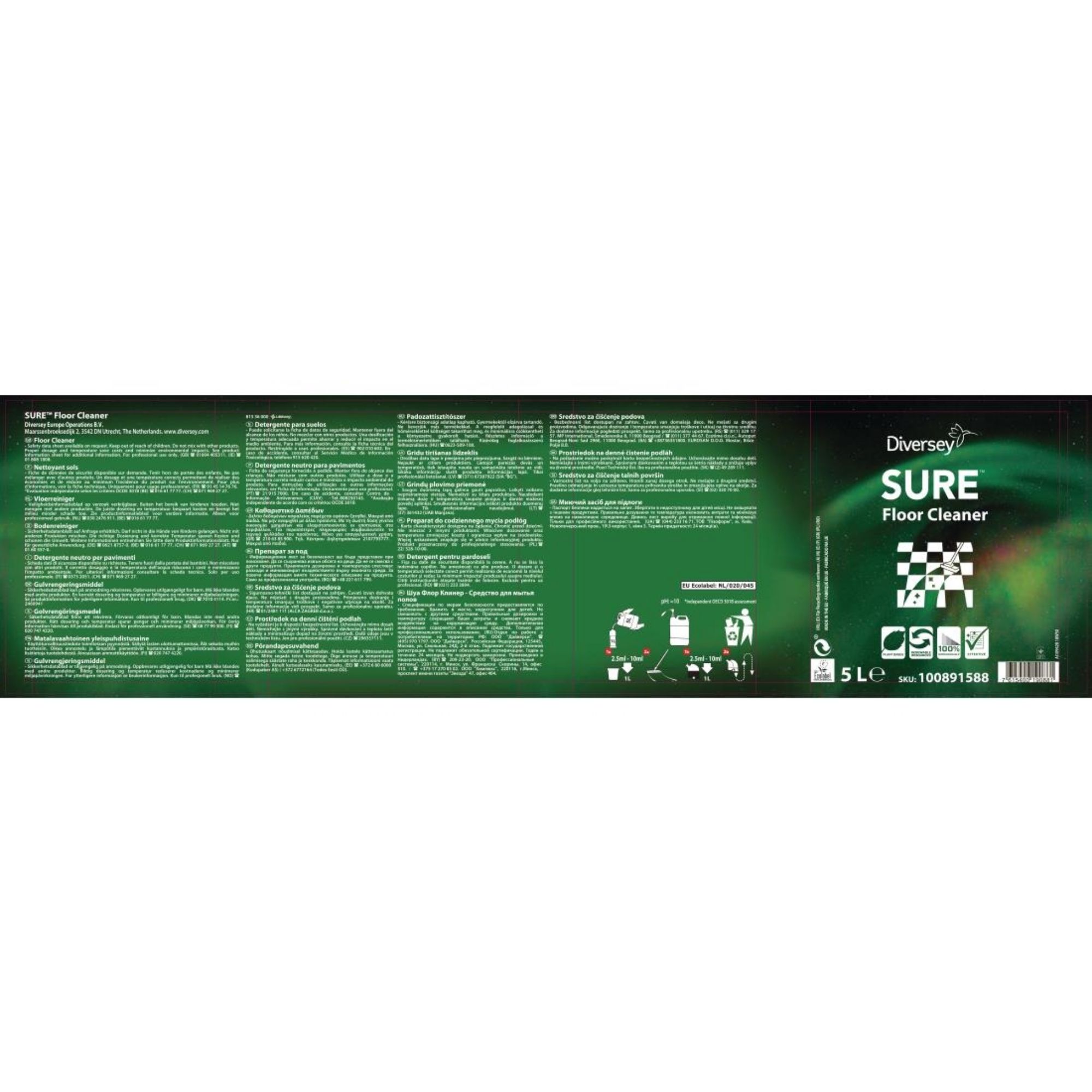 Picture of SURE Floor Cleaner Concentrate 5Ltr