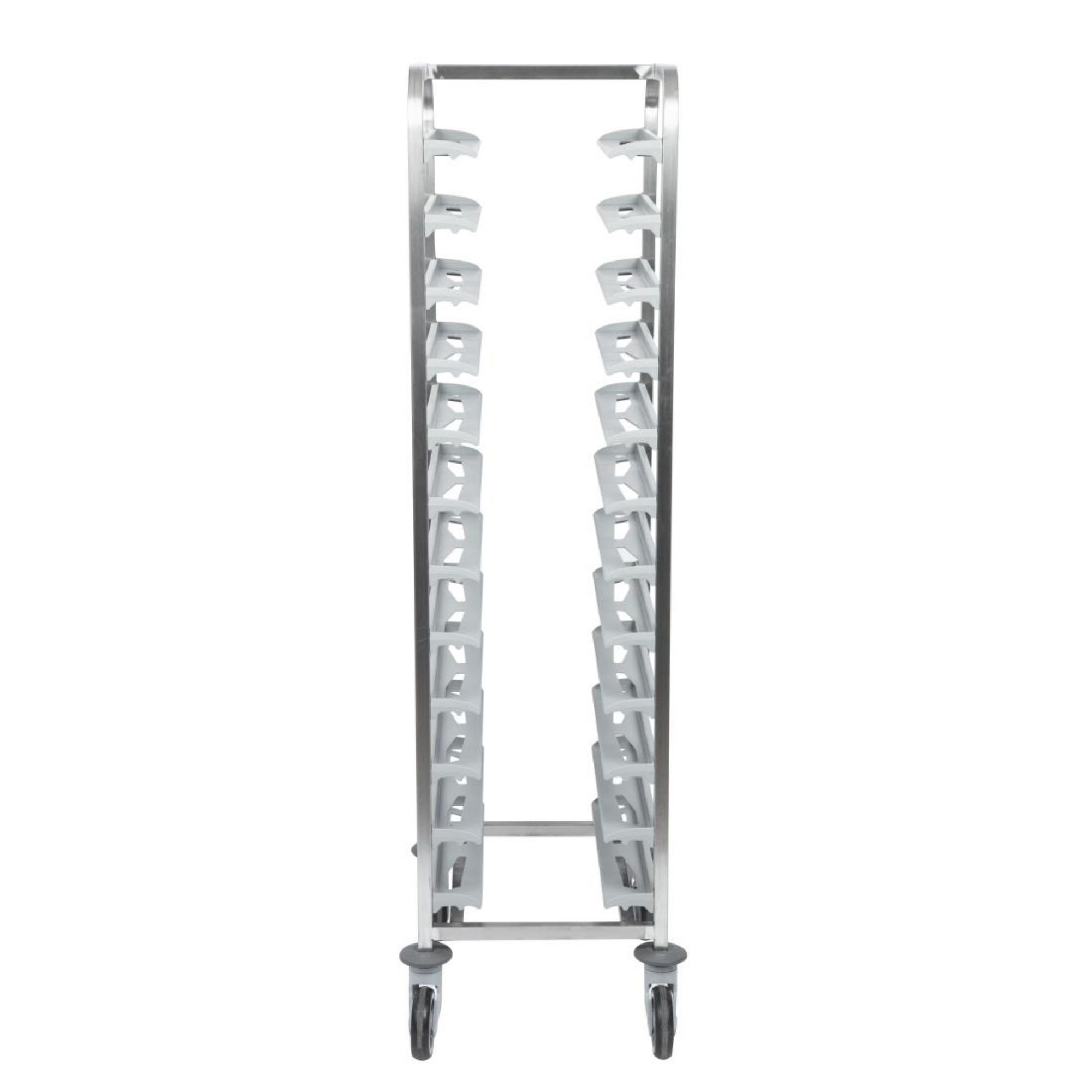 Picture of Matfer Bourgeat 12 Tray Cafeteria Trolley Grey