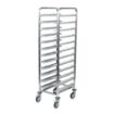 Picture of Matfer Bourgeat 12 Tray Cafeteria Trolley Grey
