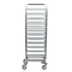 Picture of Matfer Bourgeat 12 Tray Cafeteria Trolley Grey