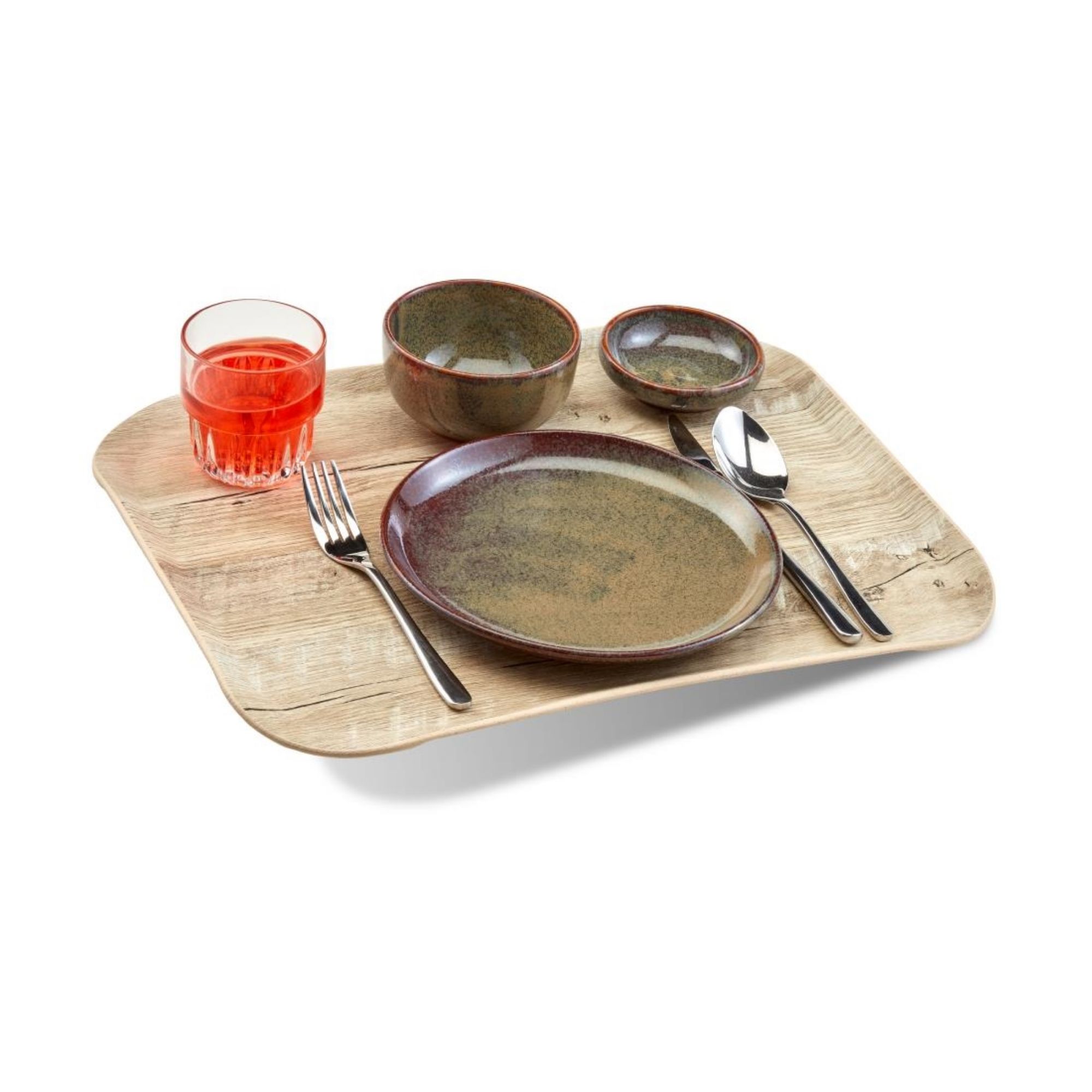 Picture of Cambro Versatray Century Non-Slip Light Oak Textured Wood Effect 330x430mm