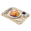 Picture of Cambro Versatray Century Non-Slip Light Oak Textured Wood Effect 330x430mm