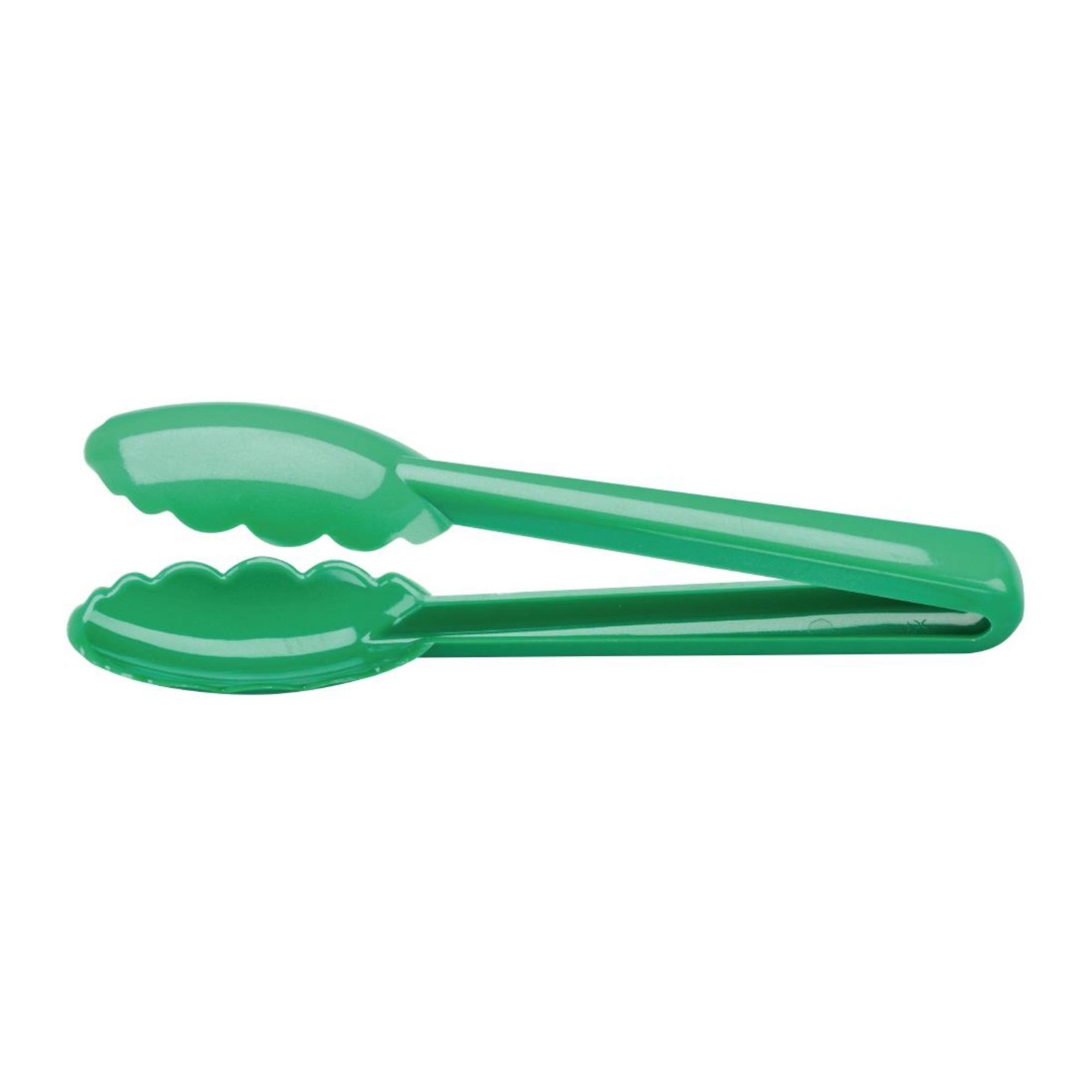 Picture of Mercer Culinary Hells Tools Utility Tongs Green 240mm