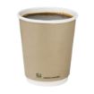 Picture of Fiesta Compostable Coffee Cups Double Wall 227ml / 8oz (500 Pack)