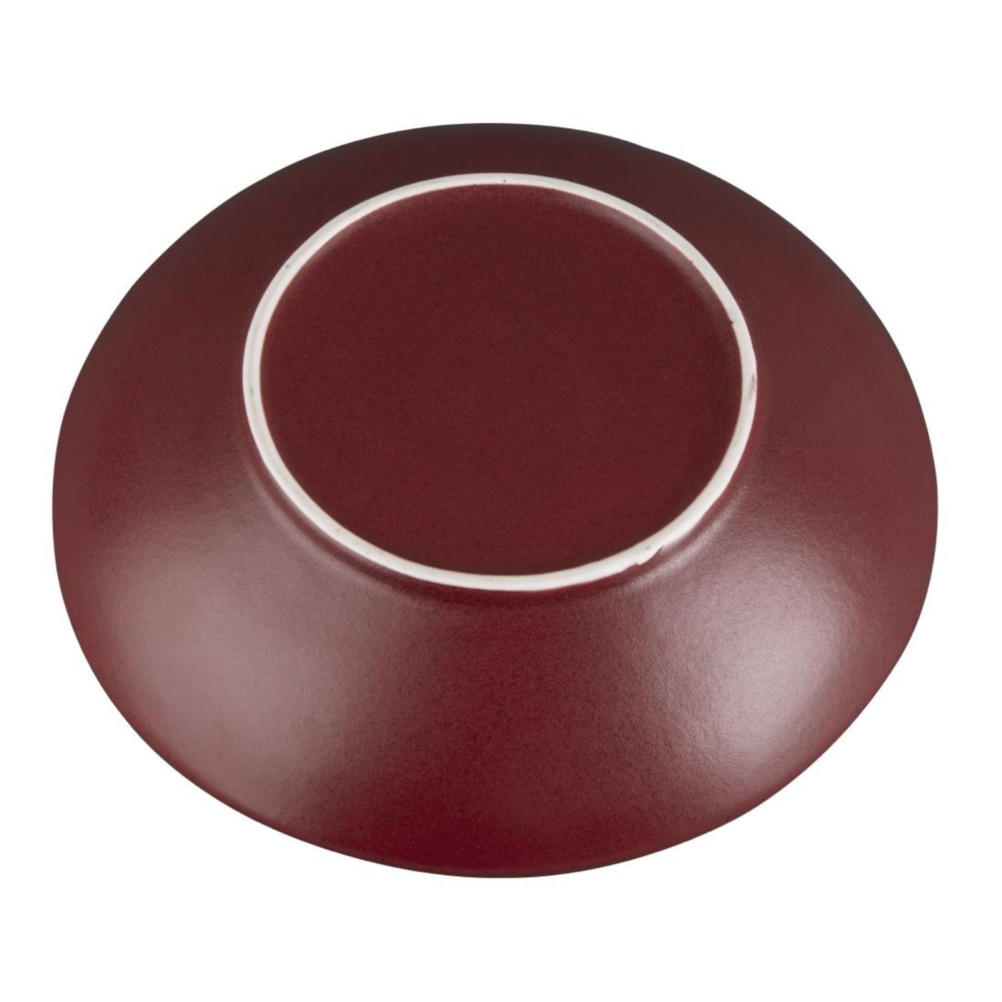 Picture of Olympia Build-a-Bowls Flat Bowls Red 250mm (4 Pack)