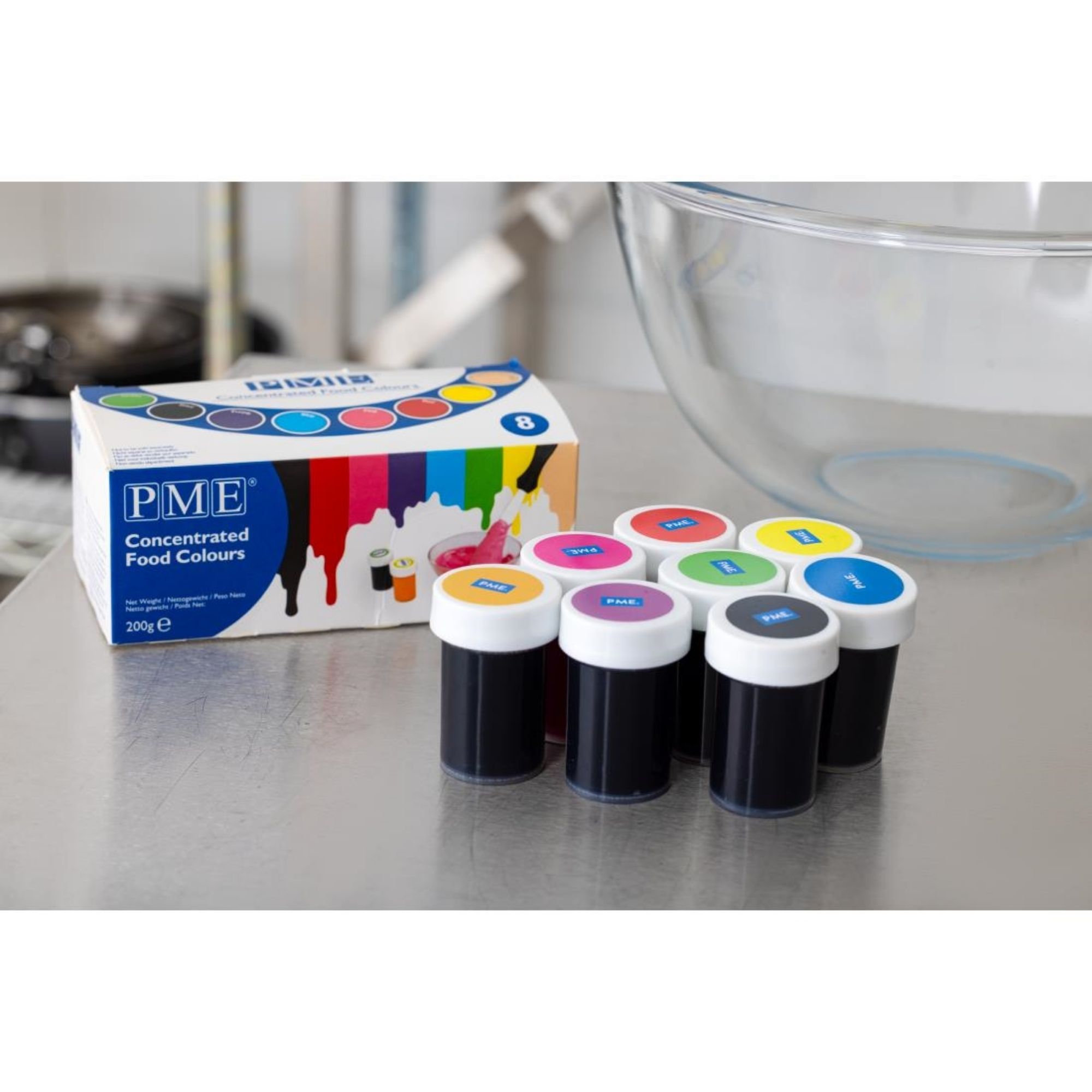 Picture of PME Paste Colours Set (8 Pack)