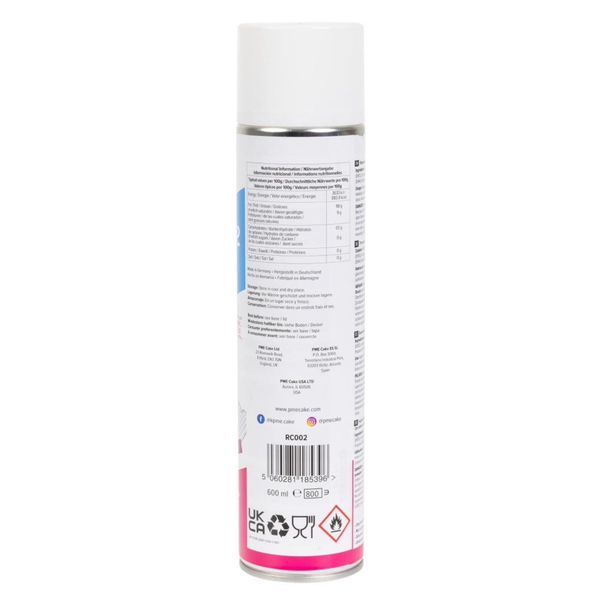 Picture of PME Release-a-Cake Spray 600ml