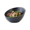 Picture of APS Zen Melamine Round Sloped Bowl Black 300ml