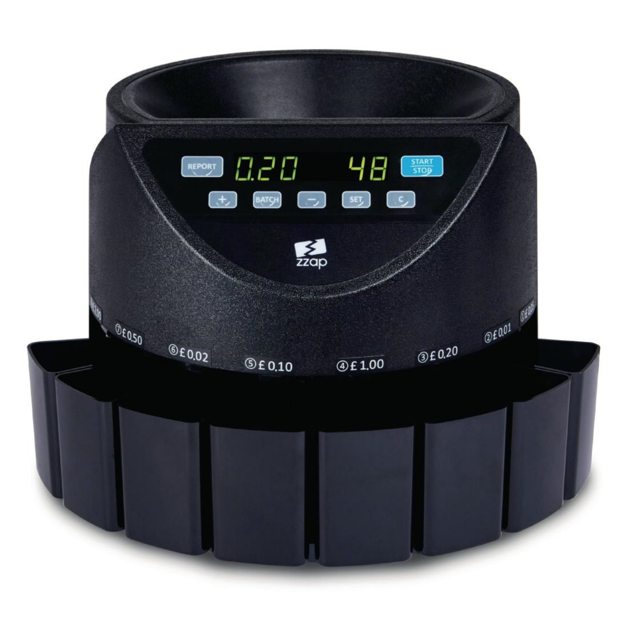 Picture of ZZap CS20 Coin Counter & Sorter 220 coins/min