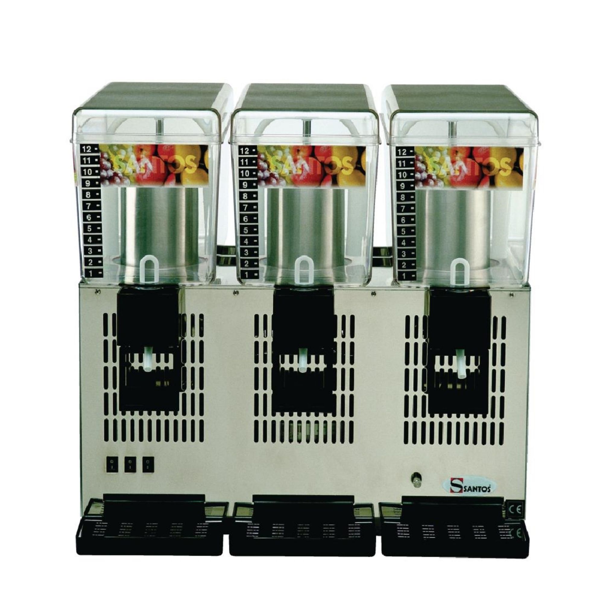 Picture of Santos Cold Drink Dispenser 3 Bowls 34-3A