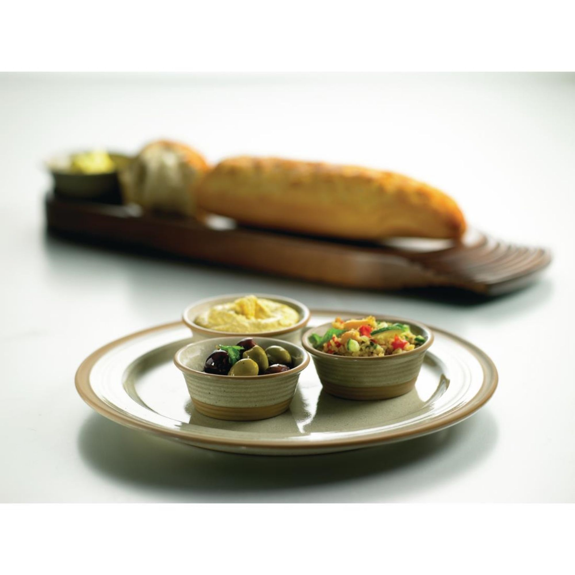 Picture of Churchill Igneous Stoneware Plates 330mm (6 Pack)