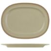 Picture of Churchill Igneous Stoneware Oval Plates 355mm (6 Pack)
