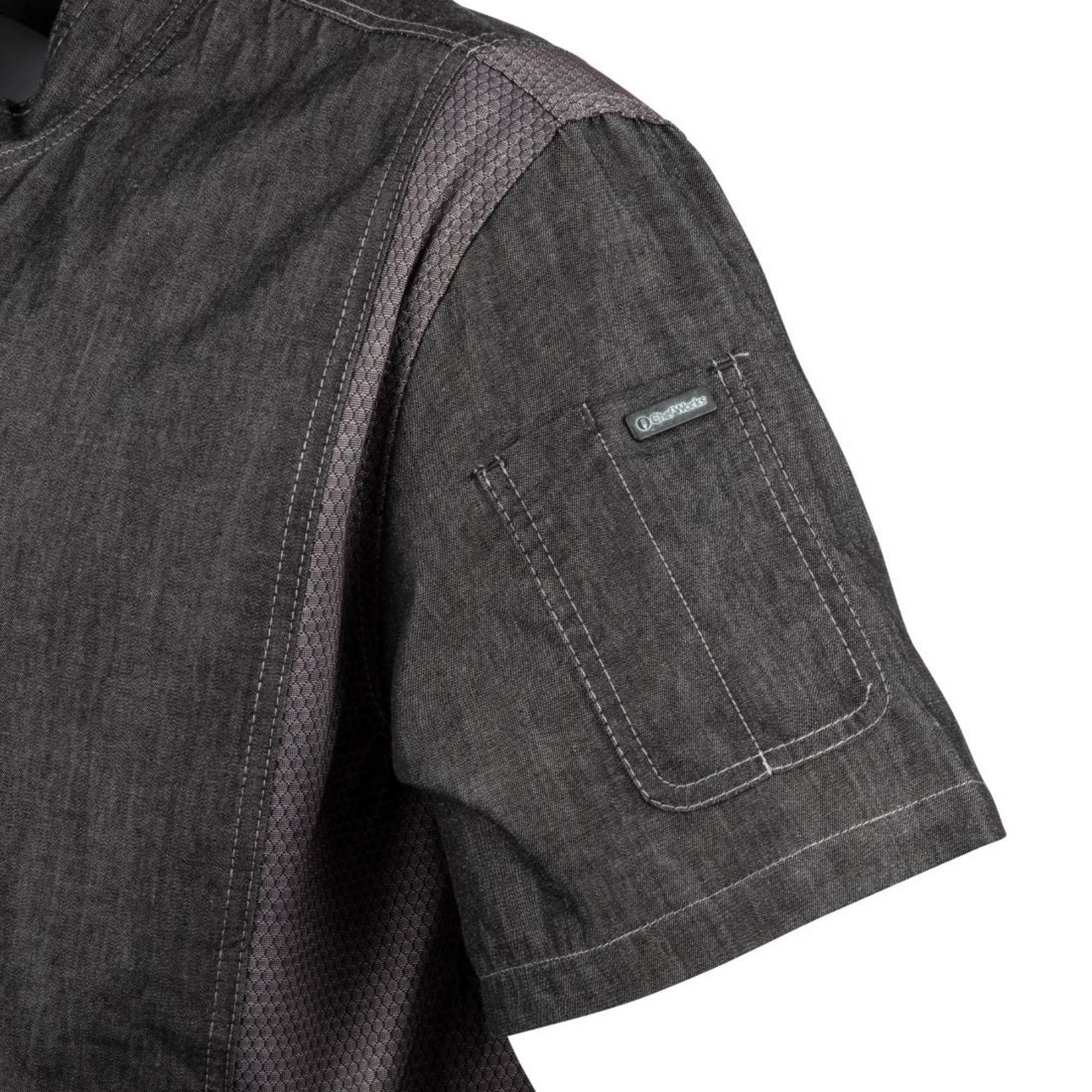 Picture of Chef Works Urban Delancey Chef Jacket Denim L