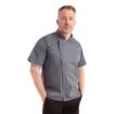 Picture of Chef Works Springfield Unisex Chef Jacket Ink Blue S
