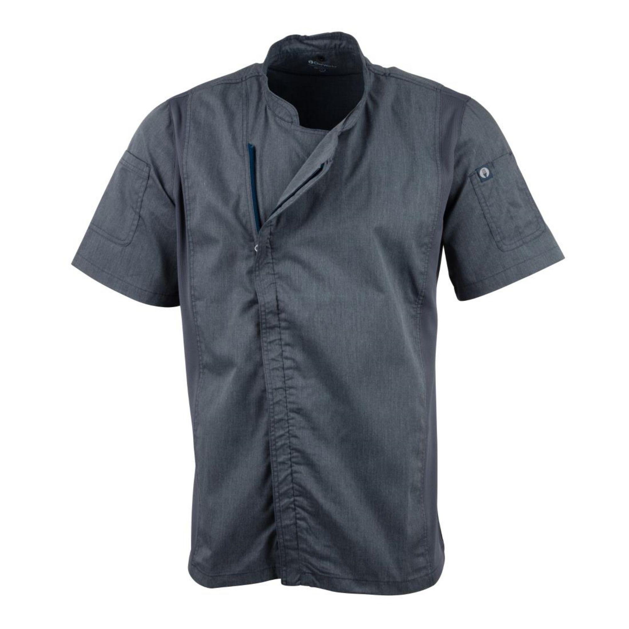 Picture of Chef Works Springfield Unisex Chef Jacket Ink Blue S