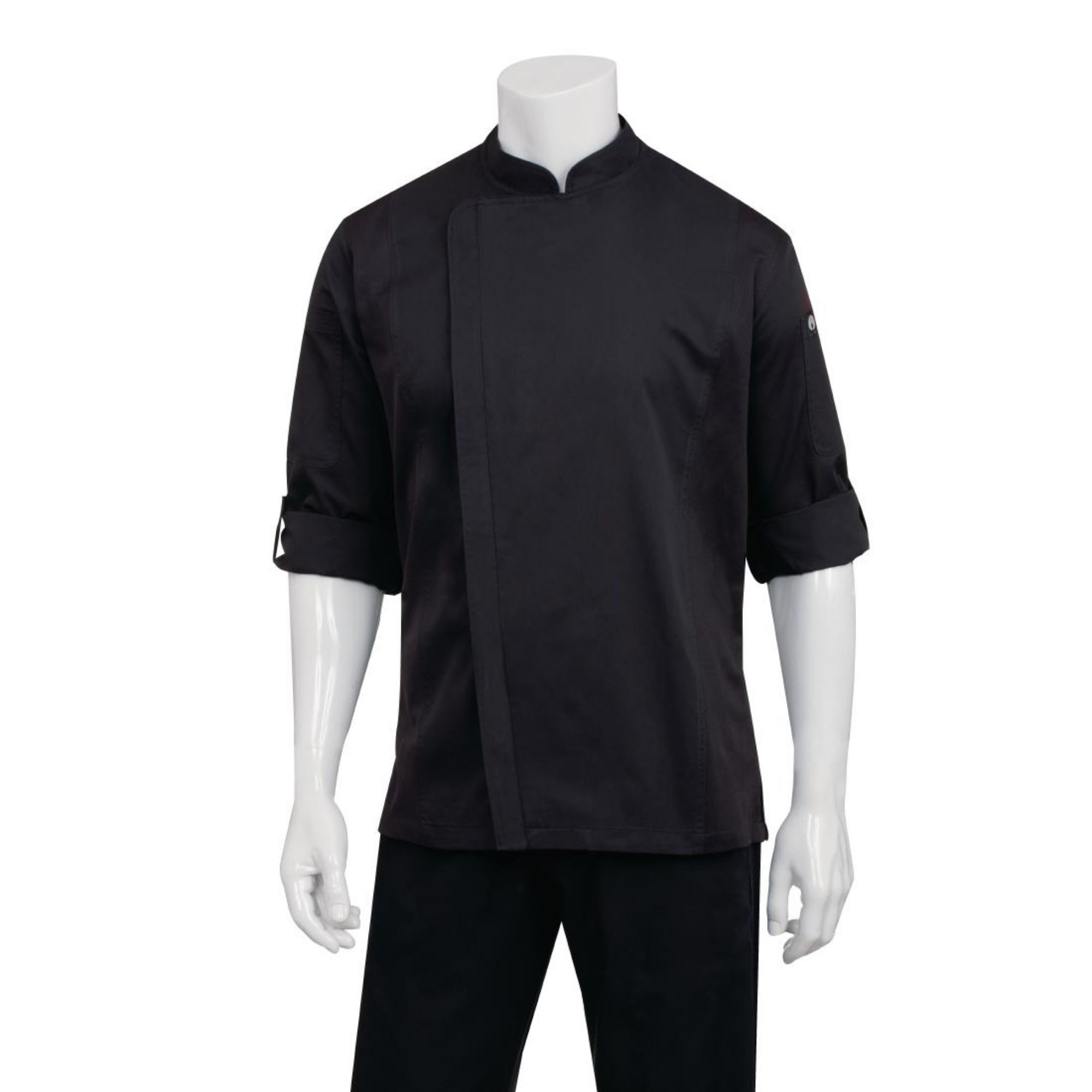 Picture of Chef Works Unisex Hartford Chef Jacket Black S