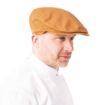 Picture of Chef Works Urban Rockford Pigment Dye Canvas Flat Cap Nutmeg S-M