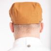 Picture of Chef Works Urban Rockford Pigment Dye Canvas Flat Cap Nutmeg S-M