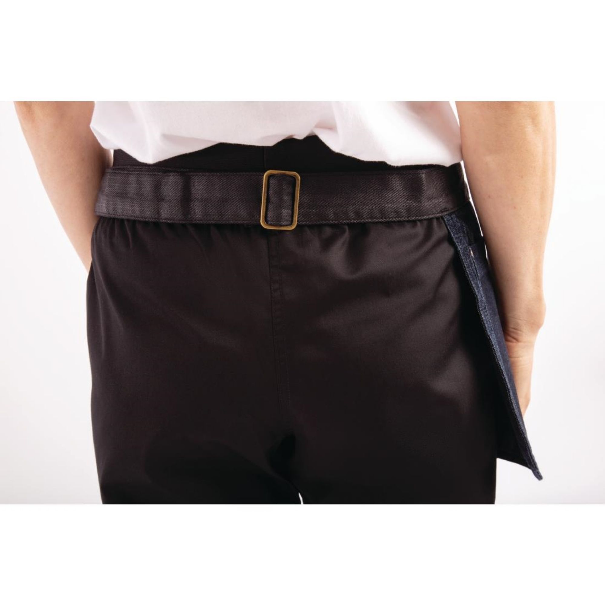 Picture of Chef Works Urban Indy Hipster Apron Navy/Black