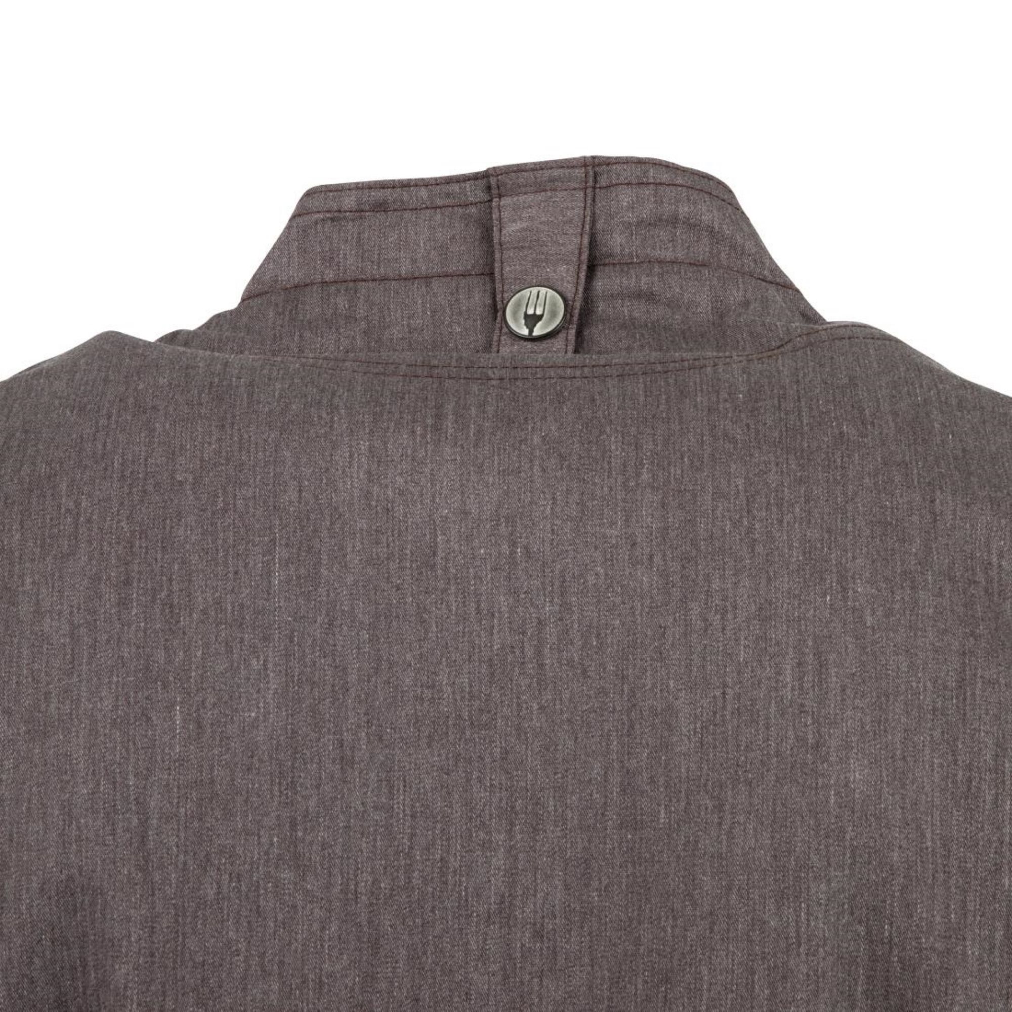 Picture of Unisex Chef Works Hartford Unisex Chef Jacket Graphite M