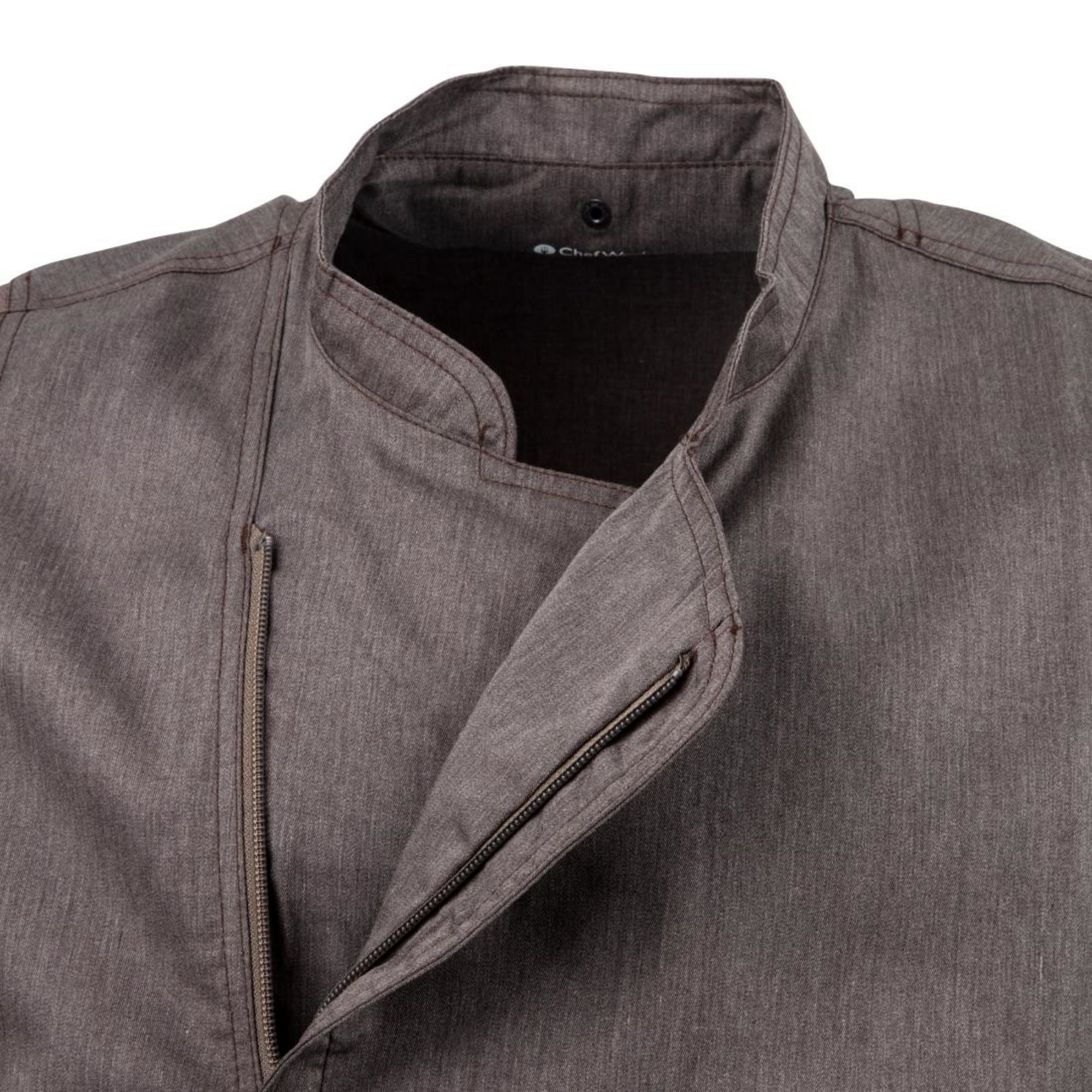 Picture of Unisex Chef Works Hartford Unisex Chef Jacket Graphite M