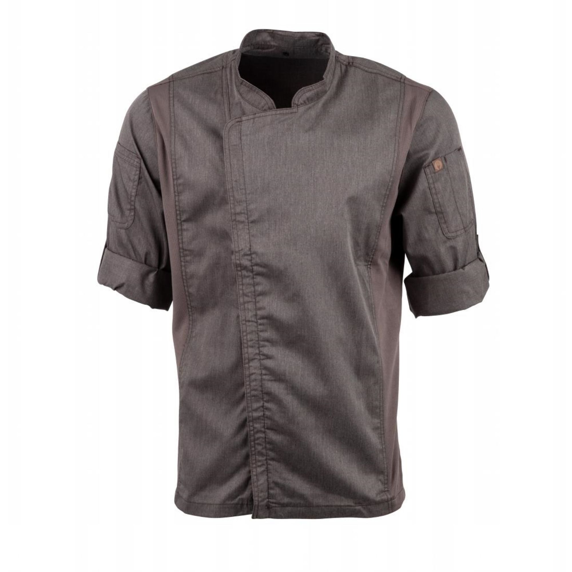 Picture of Unisex Chef Works Hartford Unisex Chef Jacket Graphite M