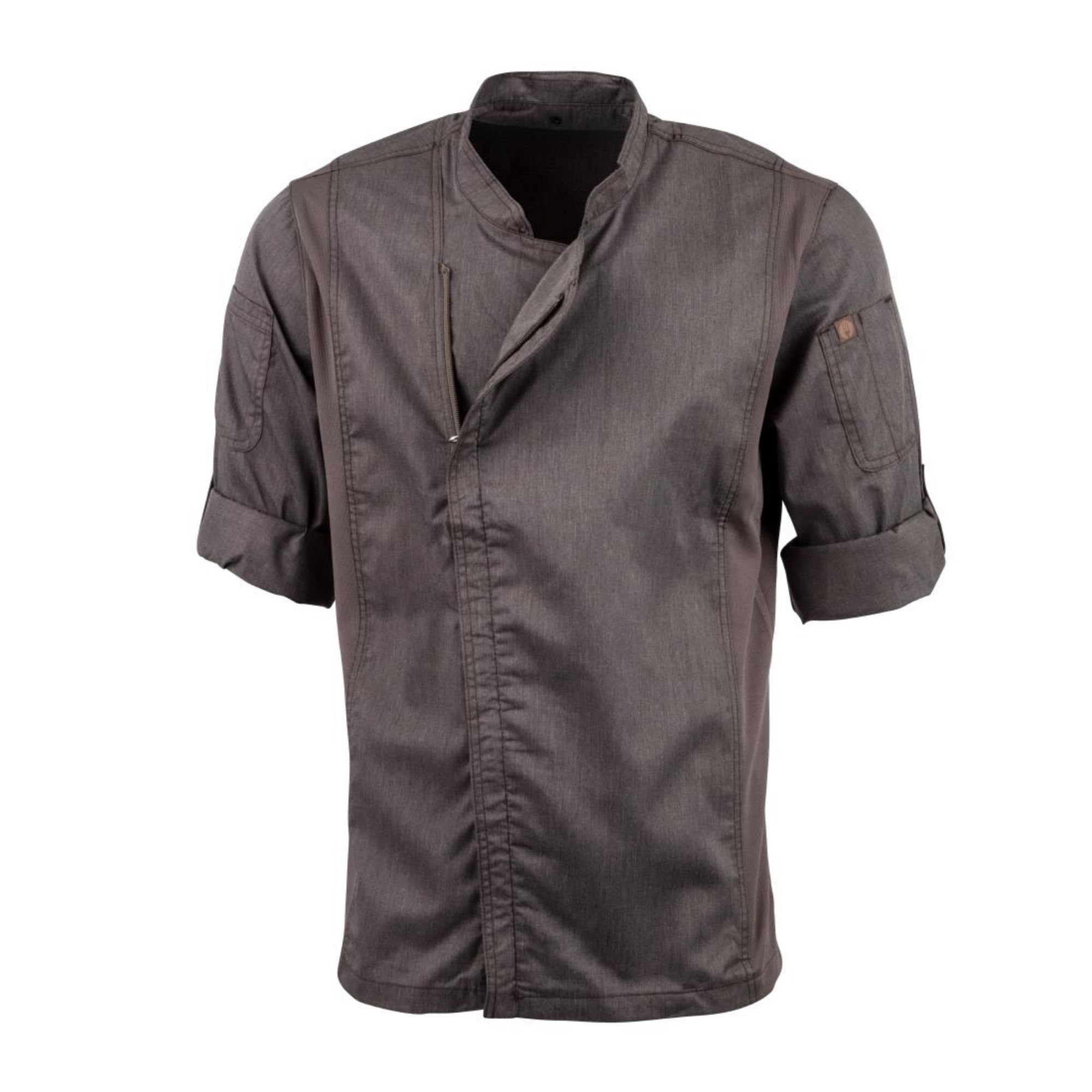 Picture of Unisex Chef Works Hartford Unisex Chef Jacket Graphite M