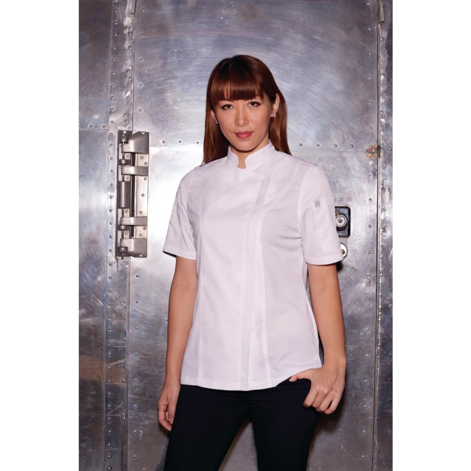 Picture of Chef Works Springfield Womens Chef Jacket White XL