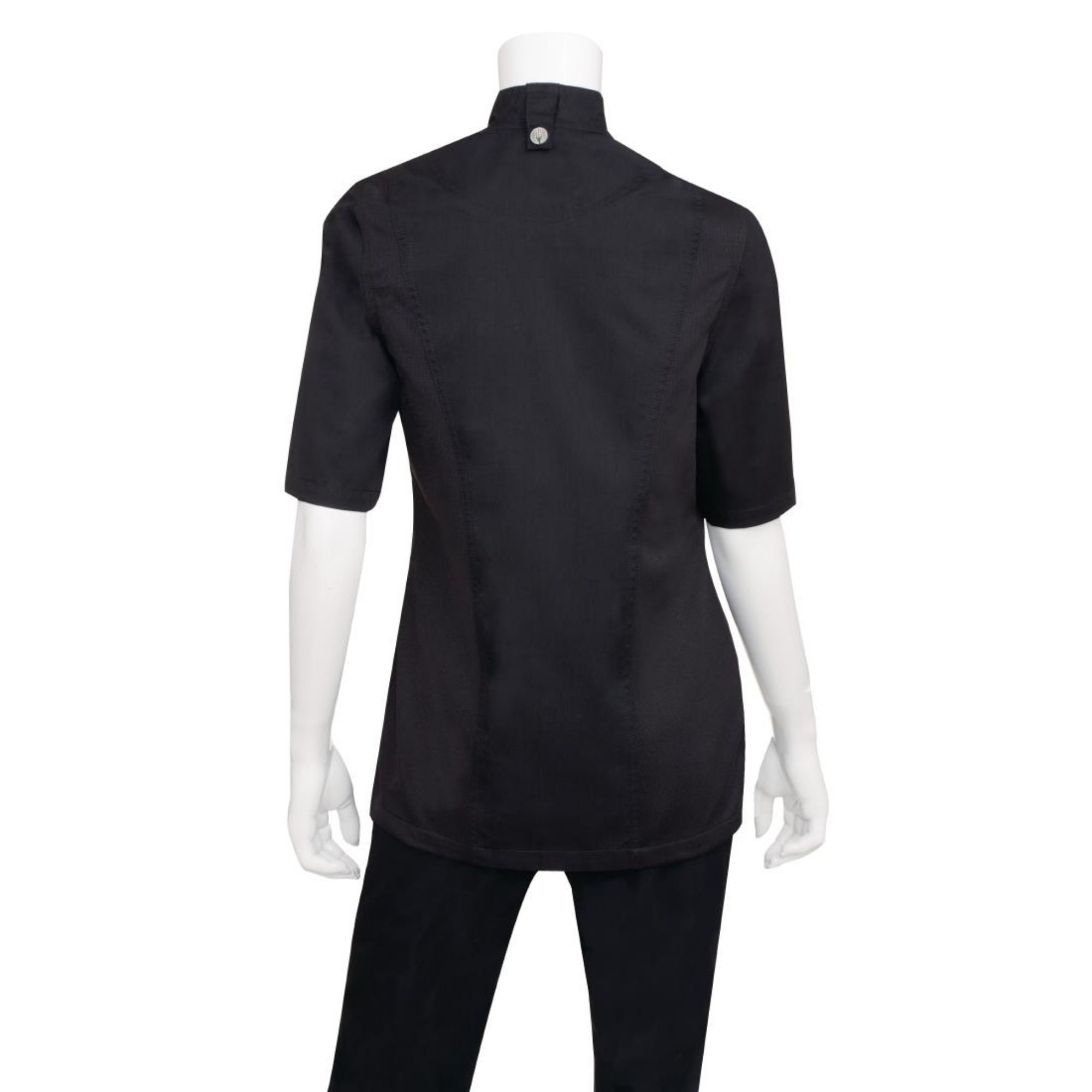 Picture of Chef Works Springfield Womens Chef Jacket Black XS