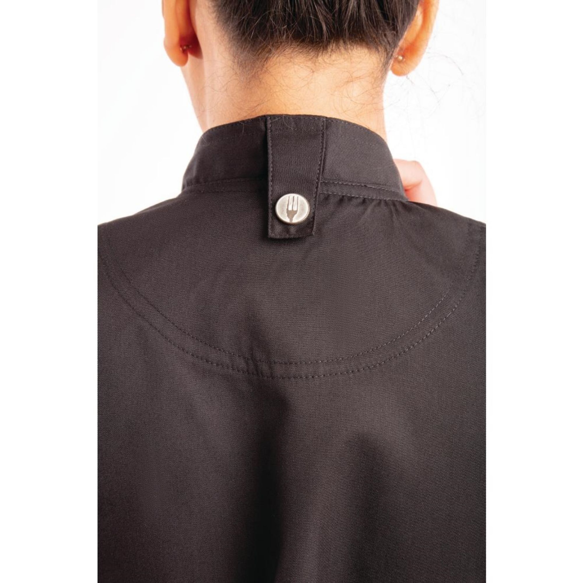 Picture of Chef Works Springfield Womens Chef Jacket Black XS
