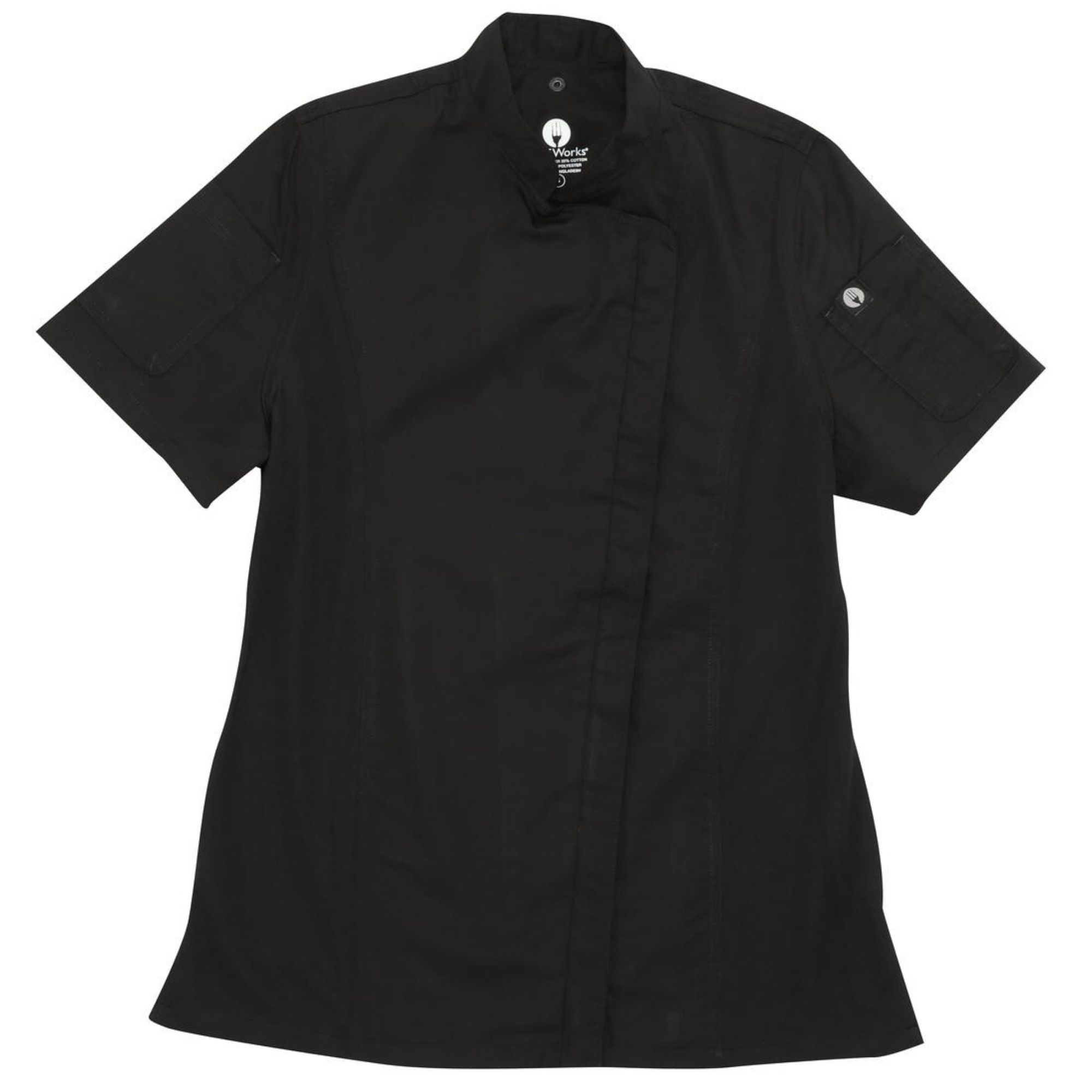 Picture of Chef Works Springfield Womens Chef Jacket Black XL
