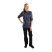Picture of Chef Works Hartford Womens Chef Jacket Blue XS