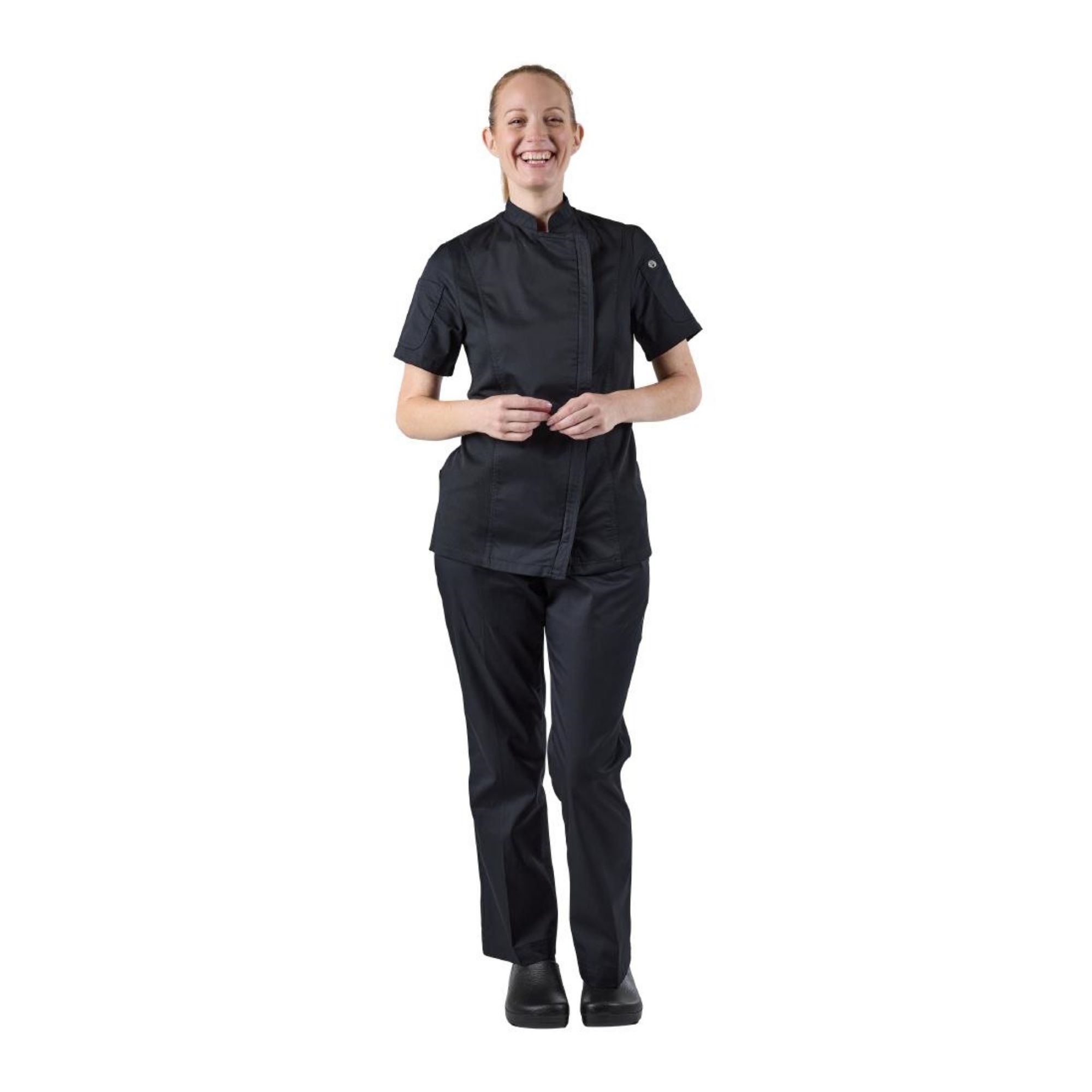 Picture of Chef Works Springfield Womens Chef Jacket Black S