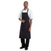 Picture of Chef Works Urban Rockford Wide Bib Apron Steel Grey