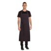 Picture of Chef Works Urban Rockford Wide Bib Apron Steel Grey