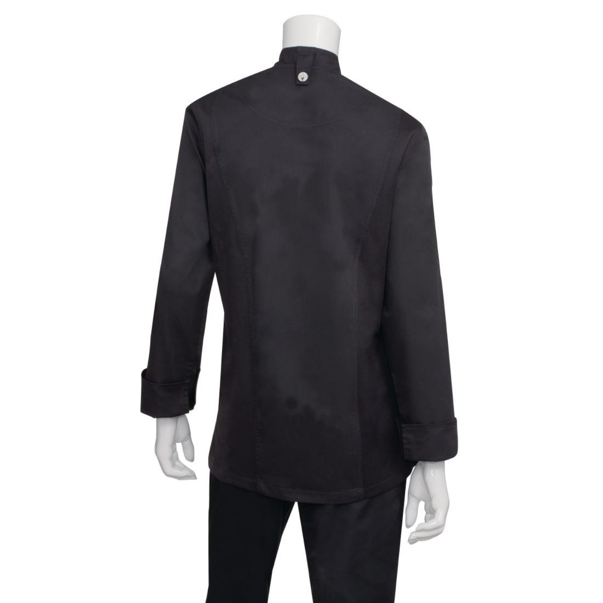 Picture of Chef Works Hartford Womens Chef Jacket Black XL